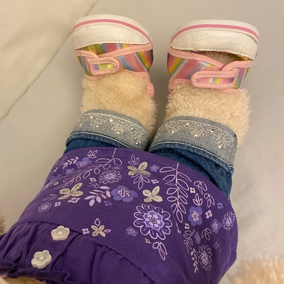 BUILD-A-BEAR Cute Sparkle Flower Top Rhinestones - Picture 5 of 8